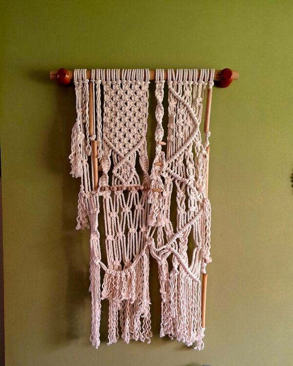 telar en macrame