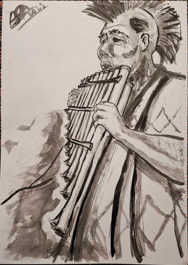dibujo a tinta
